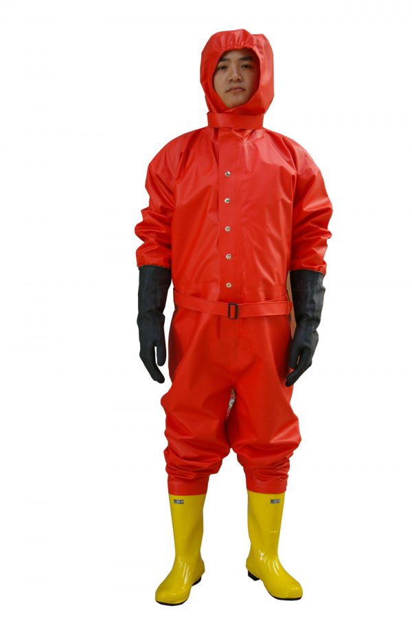 Chemical protective suit type II